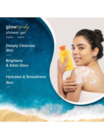 Aqualogica Glow+ Squishy Shower Gel