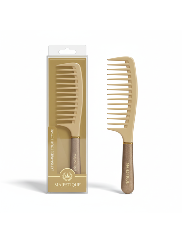 MAJESTIQUE Extra-Wide Tooth Comb
