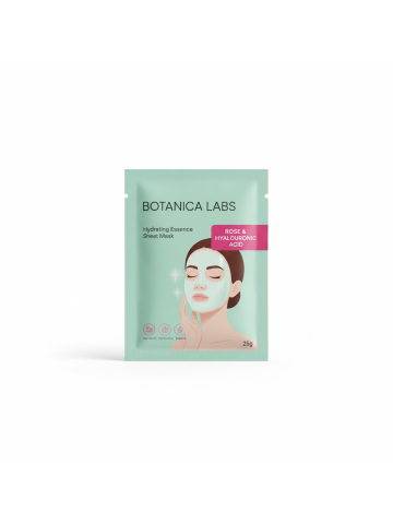 BOTANICA Essence Sheet Mask (Rose & Hyaluronic Acid)