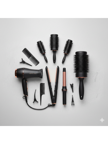 MANE PRO HAIR Styling Tool Kit.
